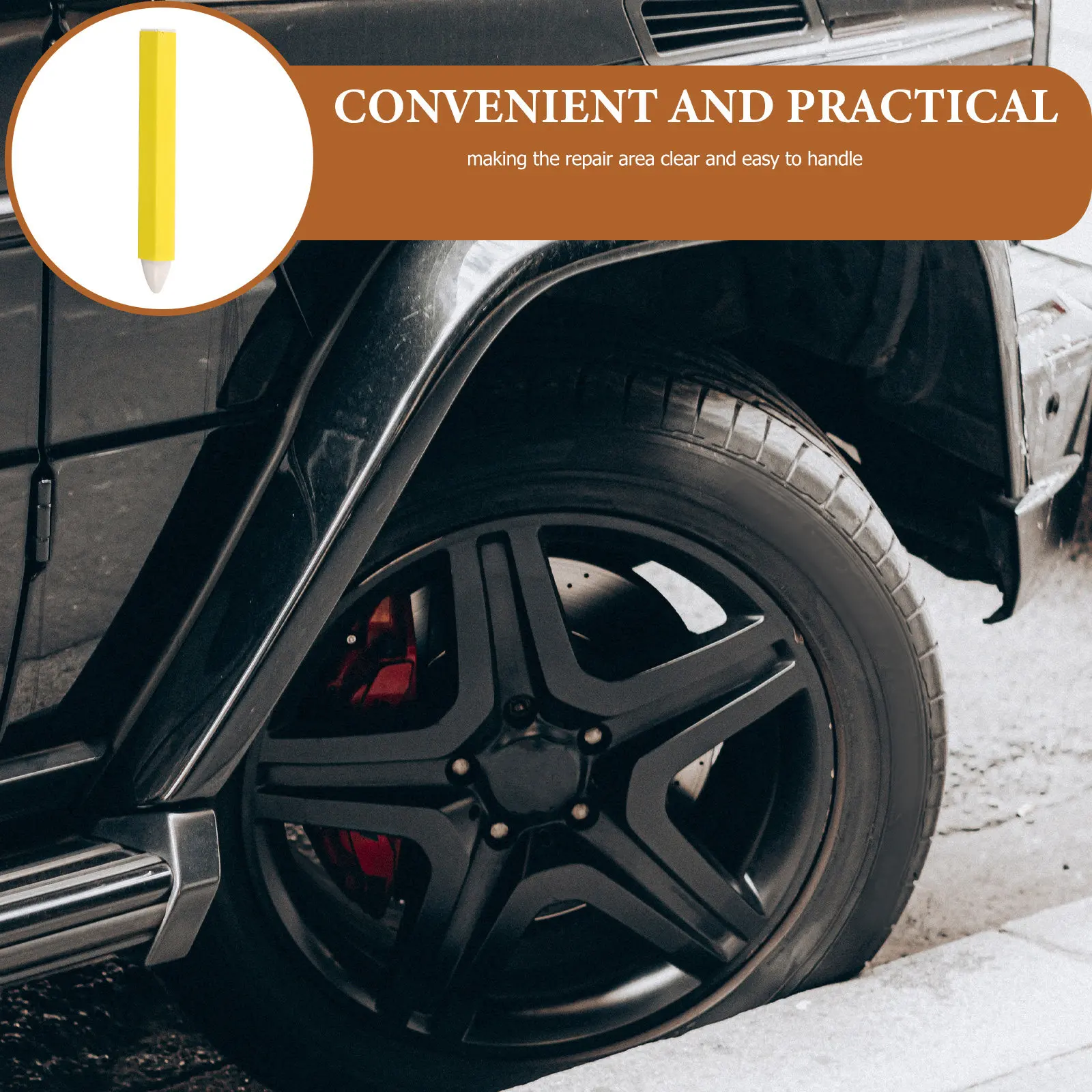 6Pcs Tire Marking Crayon Set Waterproof Portable Auto Repair Tool for Vehicle Maintenance Accessories Multifunctional Tire
6Pcs Tire Marking Crayon Set Waterproof Portable Auto Repair Tool for Vehicle Maintenance Accessories Multifunctional Tire