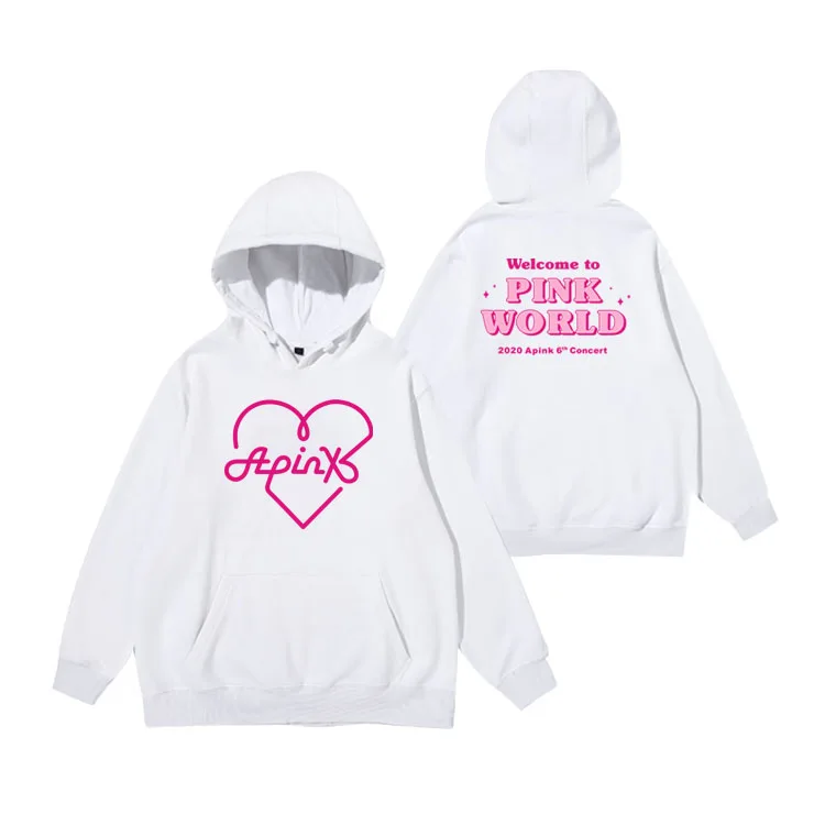 Apink Concert Welcome To Pink World Around The Same Support Singing Clothes Men And Women Cotton Hoodie Preppy Fashion Trend
Apink Concert Welcome To Pink World Around The Same Support Singing Clothes Men And Women Cotton Hoodie Preppy Fashion Trend