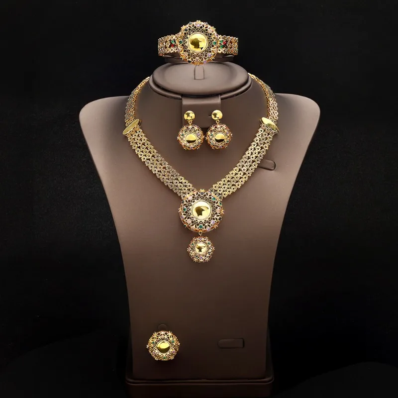 Роскошный массивный комплект ювелирных изделий, винтажное металлическое ожерелье, серьги, браслет для женщин, этнический полый дизайн, вечерние свадебные аксессуары
Роскошный массивный комплект ювелирных изделий, винтажное металлическое ожерелье, серьги, браслет для женщин, этнический полый дизайн, вечерние свадебные аксессуары