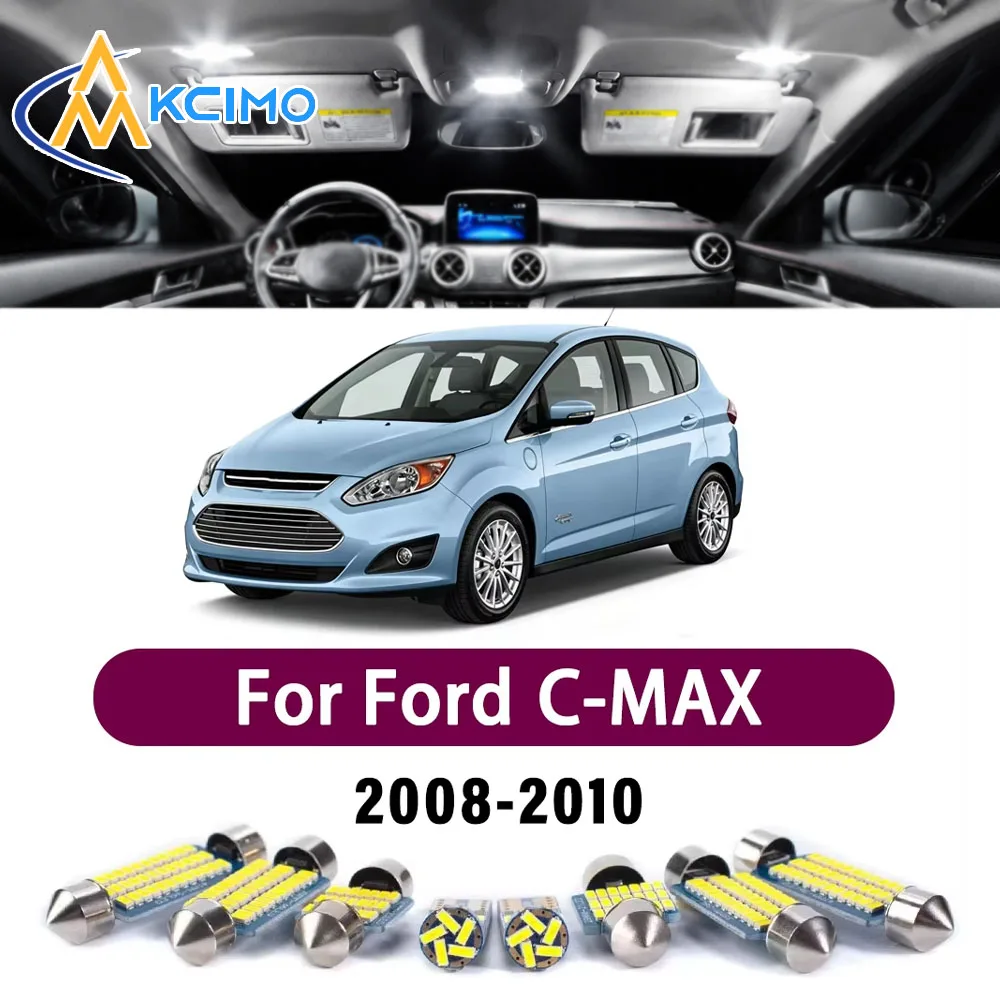 Kcimo Super Bright LED Interior Light Kit For Ford C-MAX 2008-2010 Dome Map Lamp White Blue Car Accessories Canbus
Kcimo Super Bright LED Interior Light Kit For Ford C-MAX 2008-2010 Dome Map Lamp White Blue Car Accessories Canbus