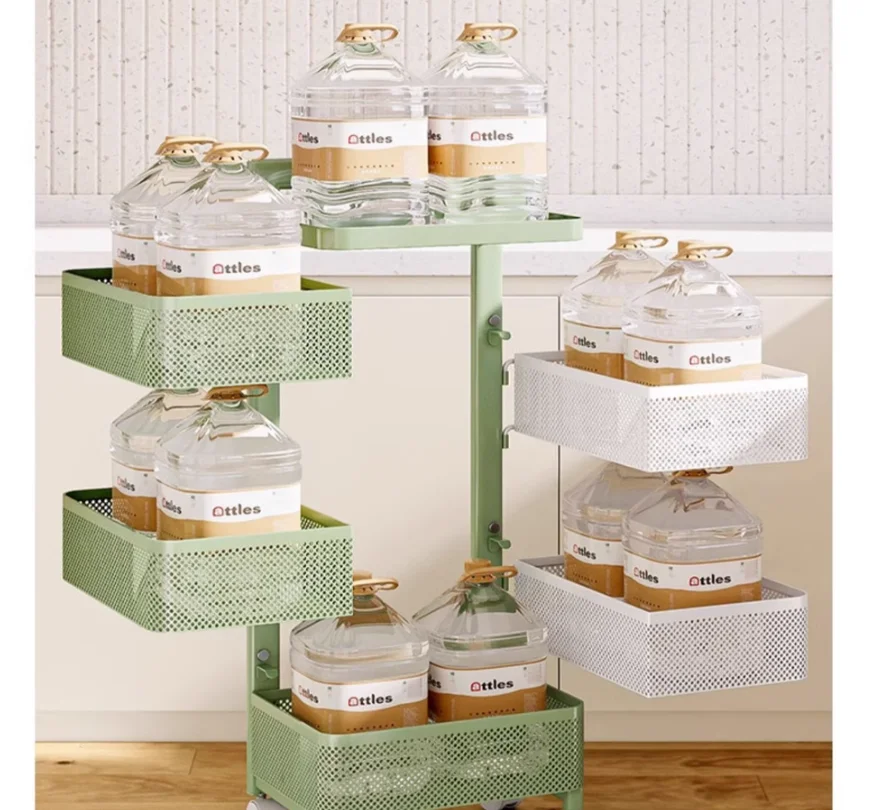 Snack storage rack Living room mobile baby stroller Multi-layer bookshelf storage rack for household
Snack storage rack Living room mobile baby stroller Multi-layer bookshelf storage rack for household