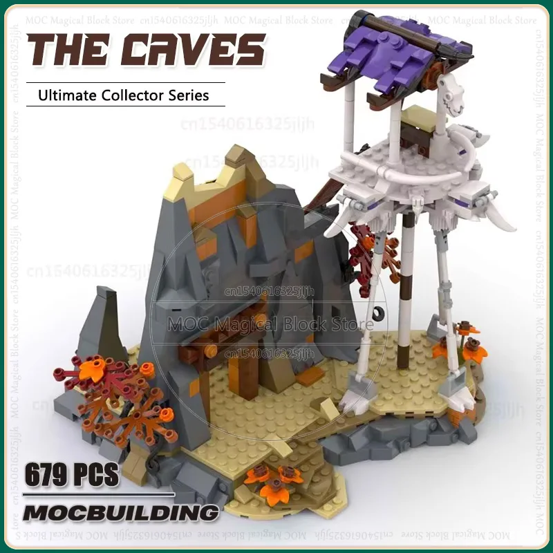 Movie Scence Caves of Despair MOC Building Blocks DIY Assembly Bricks Technology Collection Model Children Toys Xmas Gifts
Movie Scence Caves of Despair MOC Building Blocks DIY Assembly Bricks Technology Collection Model Children Toys Xmas Gifts
