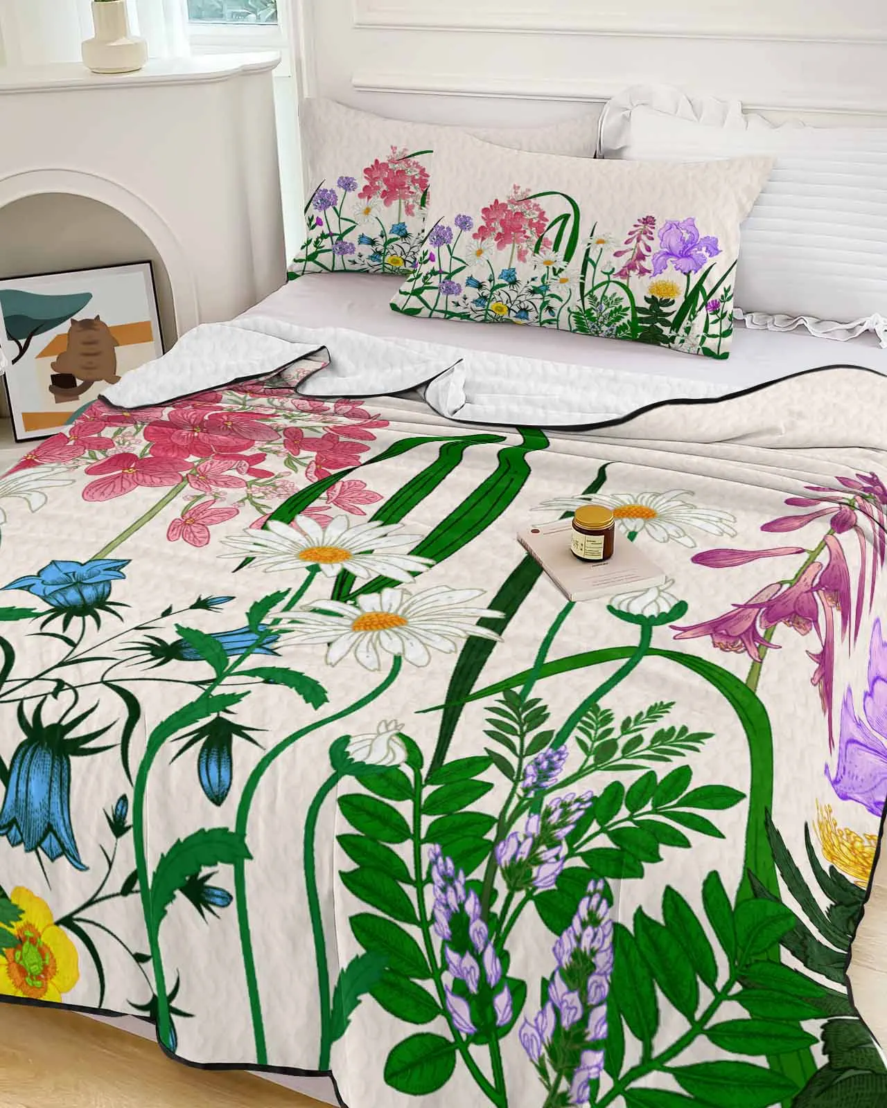 Easter Spring Plant Flowers Herbaceous Plants Cooling Blankets Air Condition Comforter Lightweight Summer Quilt Thin Quilt
Easter Spring Plant Flowers Herbaceous Plants Cooling Blankets Air Condition Comforter Lightweight Summer Quilt Thin Quilt