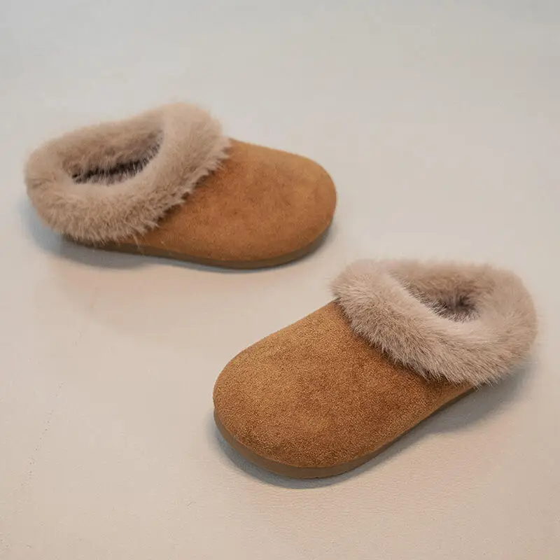 Girl Thicken Cotton Shoes Winter Anti-Slippery Keep Warm Fleece-Lined Slippers Bottom New Style Thick Child Fashion Casual Shoe
Girl Thicken Cotton Shoes Winter Anti-Slippery Keep Warm Fleece-Lined Slippers Bottom New Style Thick Child Fashion Casual Shoe