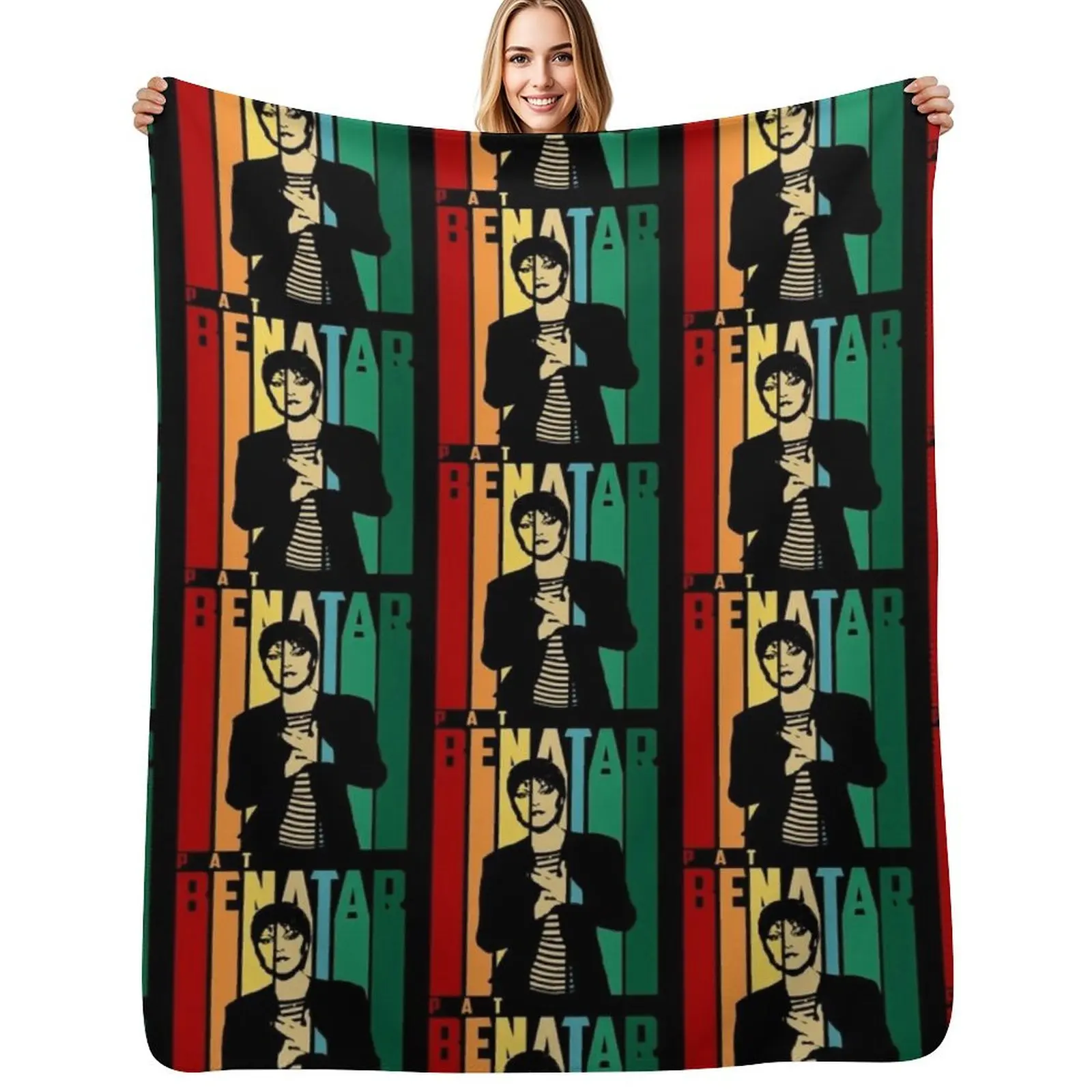 Pat Benatar Throw Blanket No Pilling Soft Warm Blanket for Bed
Pat Benatar Throw Blanket No Pilling Soft Warm Blanket for Bed