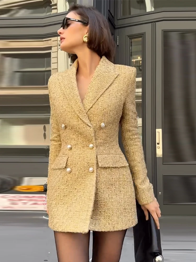 Синий короткий пиджак с принтом и вышивкой, женские элегантные однобортные куртки с длинными рукавами, осенняя шикарная женская уличная верхняя одежда
Синий короткий пиджак с принтом и вышивкой, женские элегантные однобортные куртки с длинными рукавами, осенняя шикарная женская уличная верхняя одежда