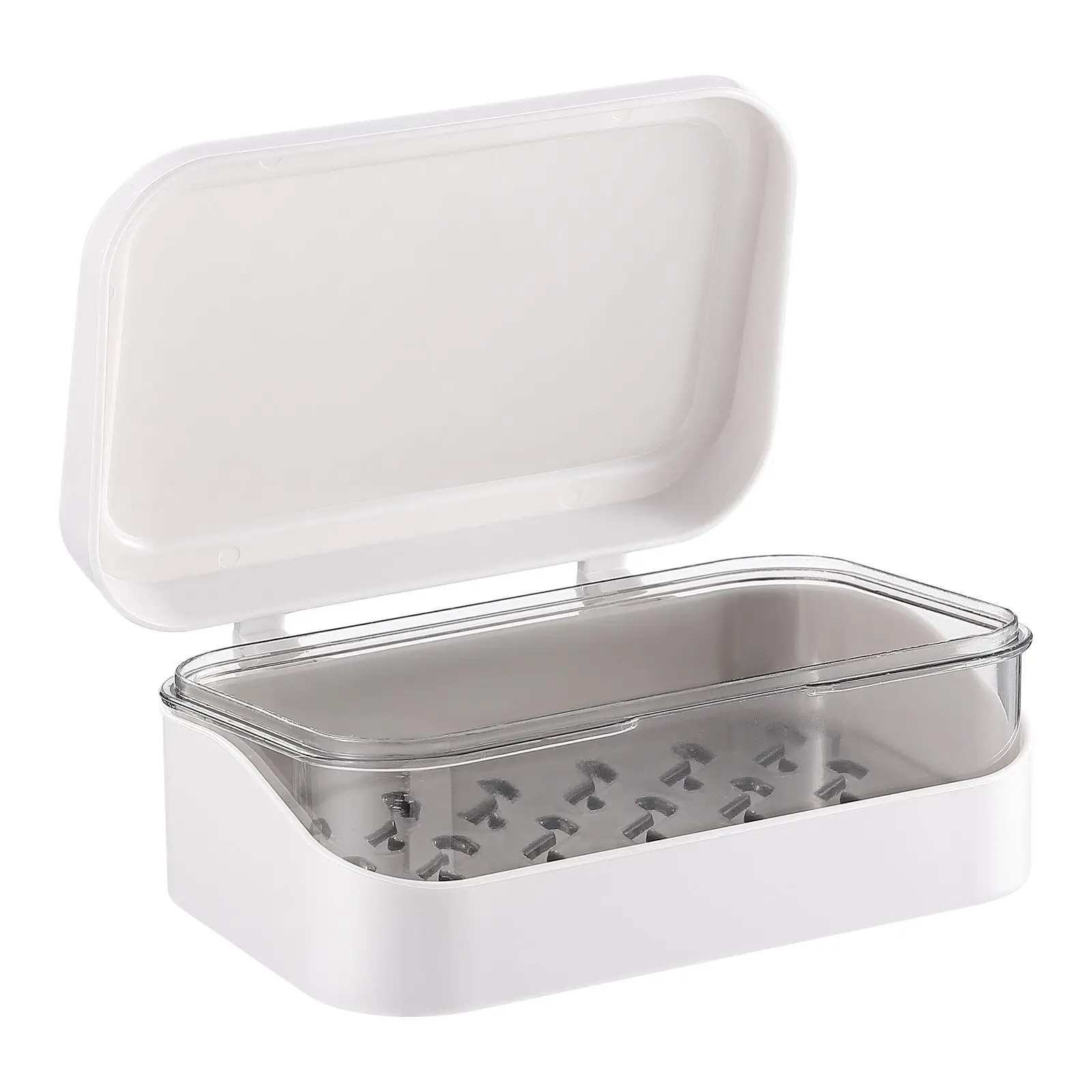 Soap Box White Detachable Hollow Design Easy Draining Cleaning Bathroom Kitchen Shower Storage Container PortableSoap
Soap Box White Detachable Hollow Design Easy Draining Cleaning Bathroom Kitchen Shower Storage Container PortableSoap