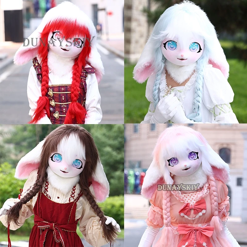 Kig Fursuit Kigurumi Headset Furry Cosplay Costume KAWAII Animal Loop Ear Rabbit Furry Mask Head Base Y2KLolita Wears Decoration
Kig Fursuit Kigurumi Headset Furry Cosplay Costume KAWAII Animal Loop Ear Rabbit Furry Mask Head Base Y2KLolita Wears Decoration