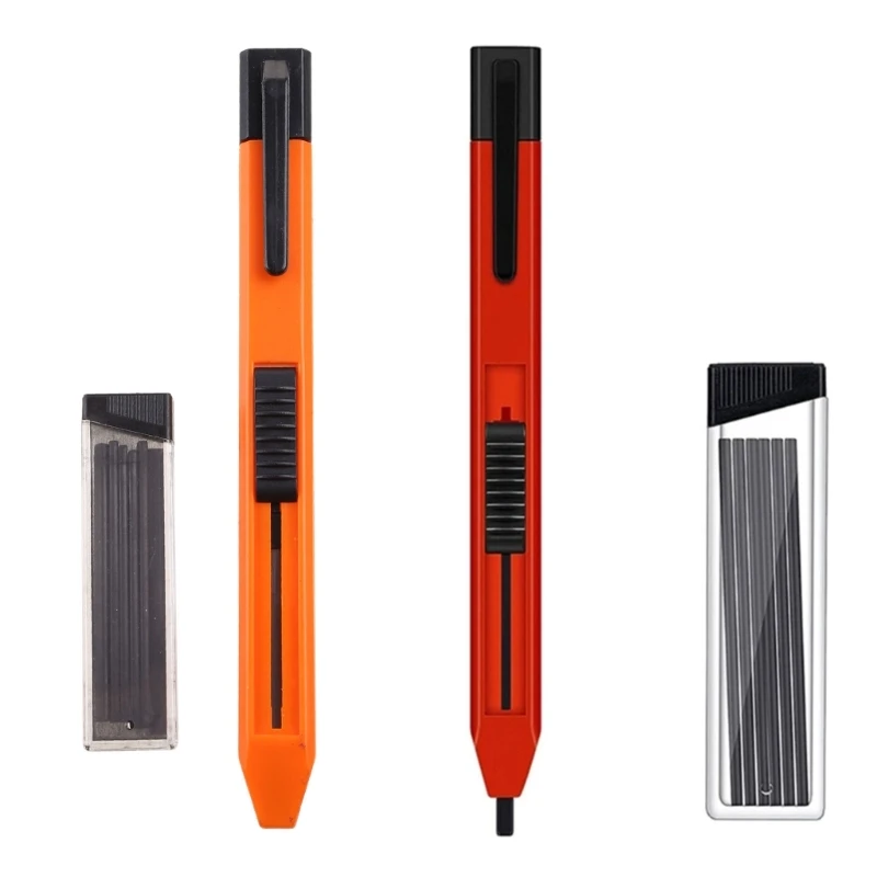 Construction Woodwork Pencils Set with 4.0mm Replacement Leads for Carpenters Architects Woodworking Drafting Marking
Construction Woodwork Pencils Set with 4.0mm Replacement Leads for Carpenters Architects Woodworking Drafting Marking
