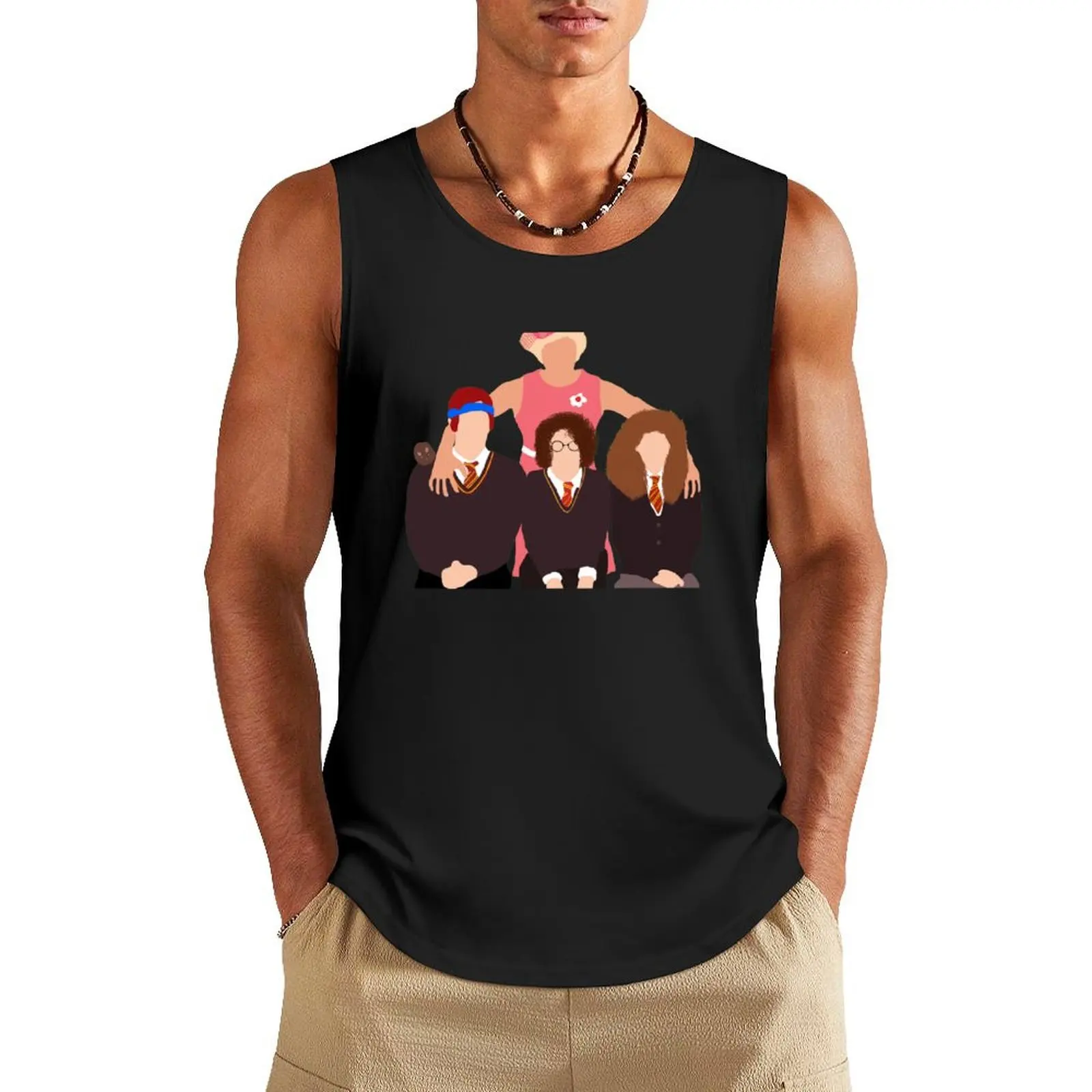 AVPS Tank Top sleeveless shirt man gym summer Men's tops gym accessories men Man gym clothes
AVPS Tank Top sleeveless shirt man gym summer Men's tops gym accessories men Man gym clothes