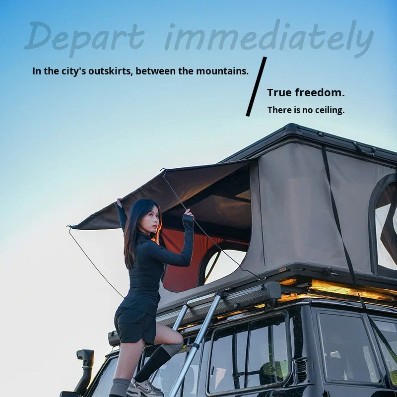 Outdoor Camping Roof Tent Hard Shell SUV Tank Off-road Helicopter Style Self-driving Hydraulic Oxford Four-season Car Tent
Outdoor Camping Roof Tent Hard Shell SUV Tank Off-road Helicopter Style Self-driving Hydraulic Oxford Four-season Car Tent