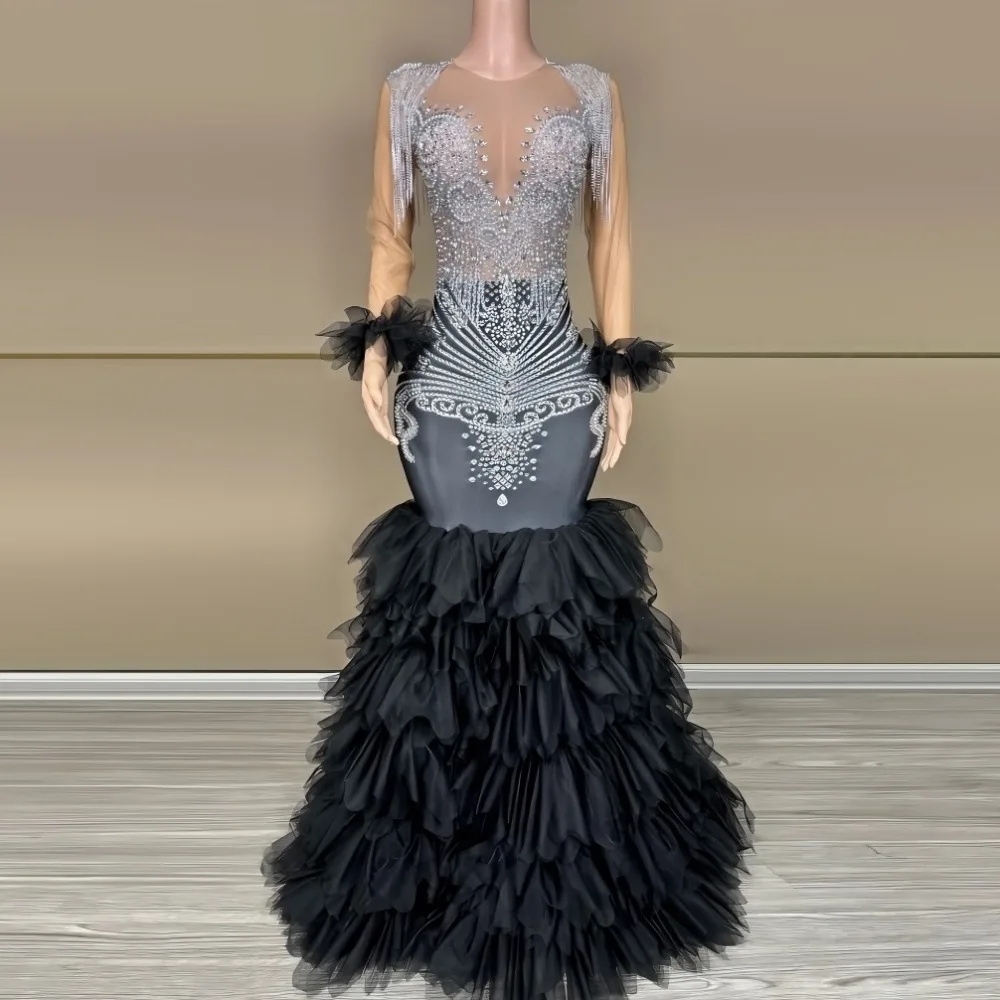 STOCK Luxury Skinny Rhinestone Mesh Dress Club Nightclub Performance Outfit Sexy Banquet Gown Splicing Detail Rhinestone Dresses
STOCK Luxury Skinny Rhinestone Mesh Dress Club Nightclub Performance Outfit Sexy Banquet Gown Splicing Detail Rhinestone Dresses