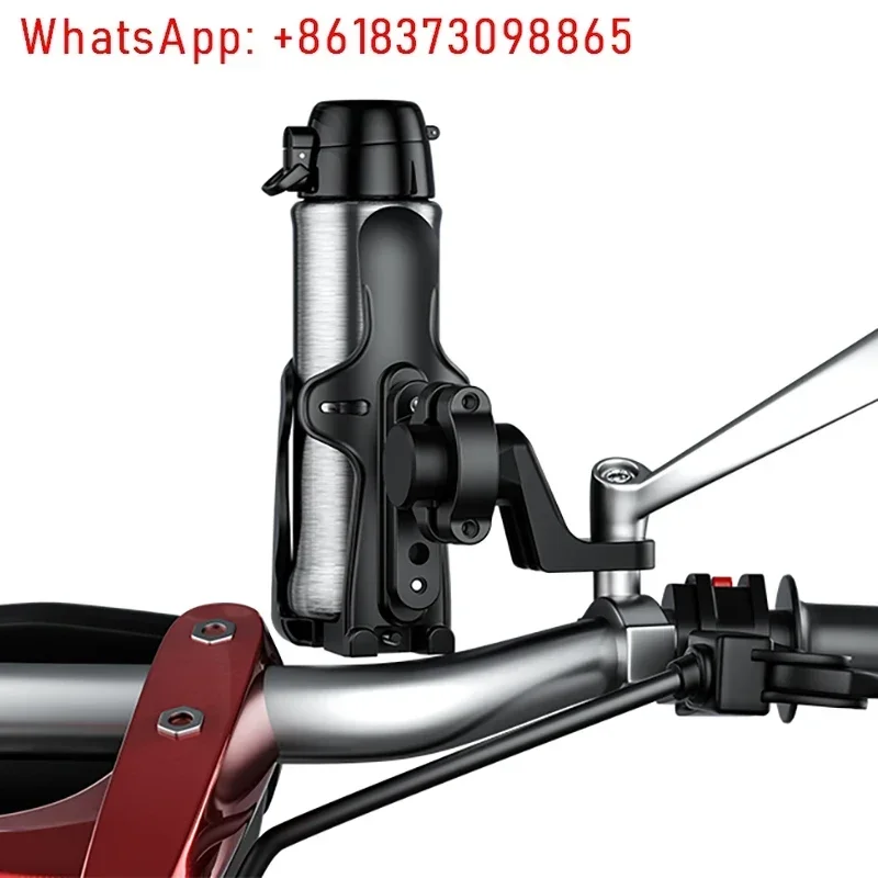 Motorcycle kettle holder, bicycle water cup holder, universal bracket, mountain bike kettle holder.
Motorcycle kettle holder, bicycle water cup holder, universal bracket, mountain bike kettle holder.