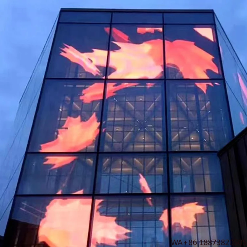 LED Display Outdoor Transparent Film Screen Building Glass Transparent Advertising Indoor Film Screen
LED Display Outdoor Transparent Film Screen Building Glass Transparent Advertising Indoor Film Screen