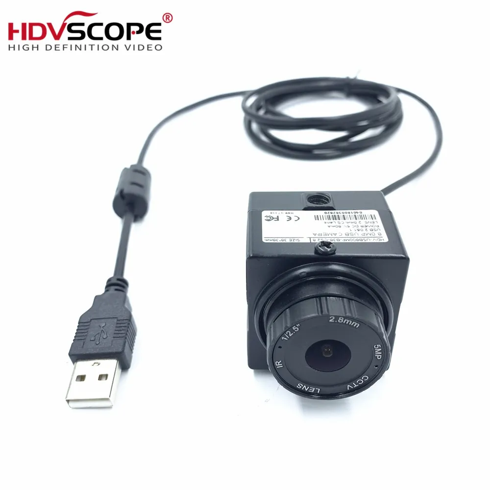 4K 8.0MP 3264*2448 with 15fps 38*38mm 1/3.2'' CMOS Color USB Camera with 2.8mm C/CS Lens, Supported Optical Zoom
4K 8.0MP 3264*2448 with 15fps 38*38mm 1/3.2'' CMOS Color USB Camera with 2.8mm C/CS Lens, Supported Optical Zoom