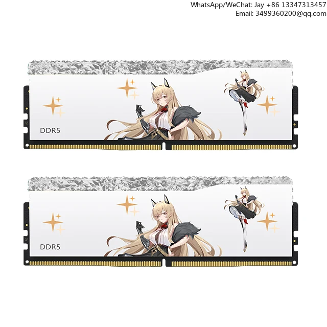 Оперативная память Juhor DDR5 RGB 6000 МГц 32 ГБ (2x16 ГБ) CL28 1.4V Hynix с низким энергопотреблением, ECC, для настольных ПК, в наличии
Оперативная память Juhor DDR5 RGB 6000 МГц 32 ГБ (2x16 ГБ) CL28 1.4V Hynix с низким энергопотреблением, ECC, для настольных ПК, в наличии