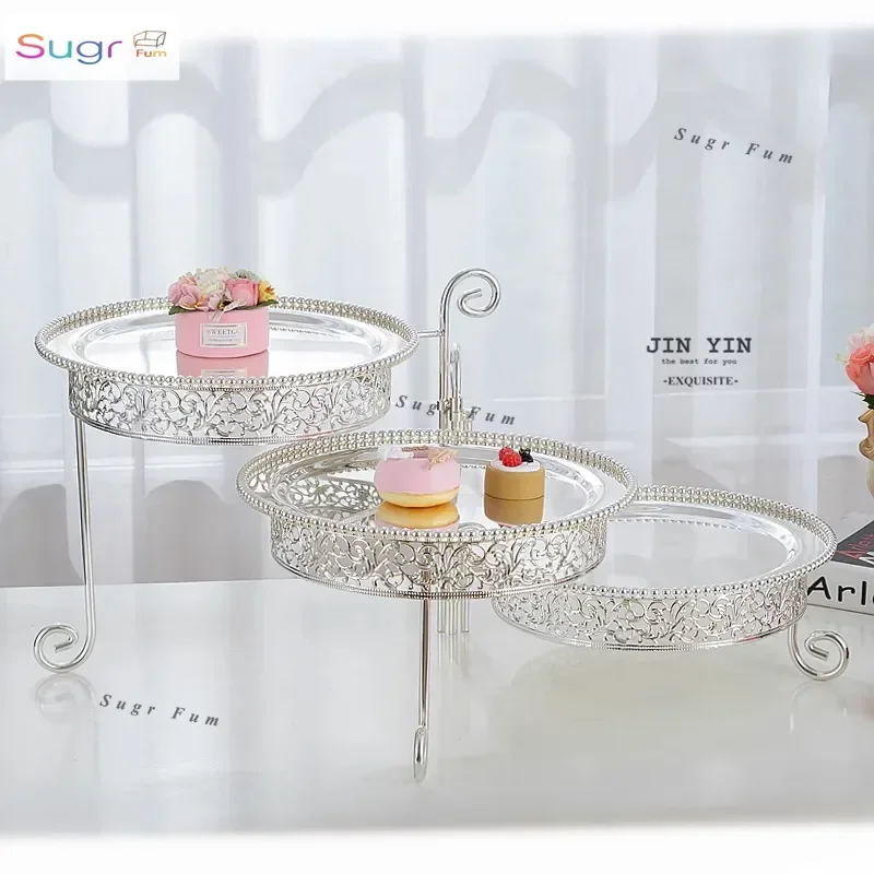 enlarged 12-inch cake rack, cold food and coffee break buffet fruit plate, wedding dessert table ornament pastry tray with three
enlarged 12-inch cake rack, cold food and coffee break buffet fruit plate, wedding dessert table ornament pastry tray with three