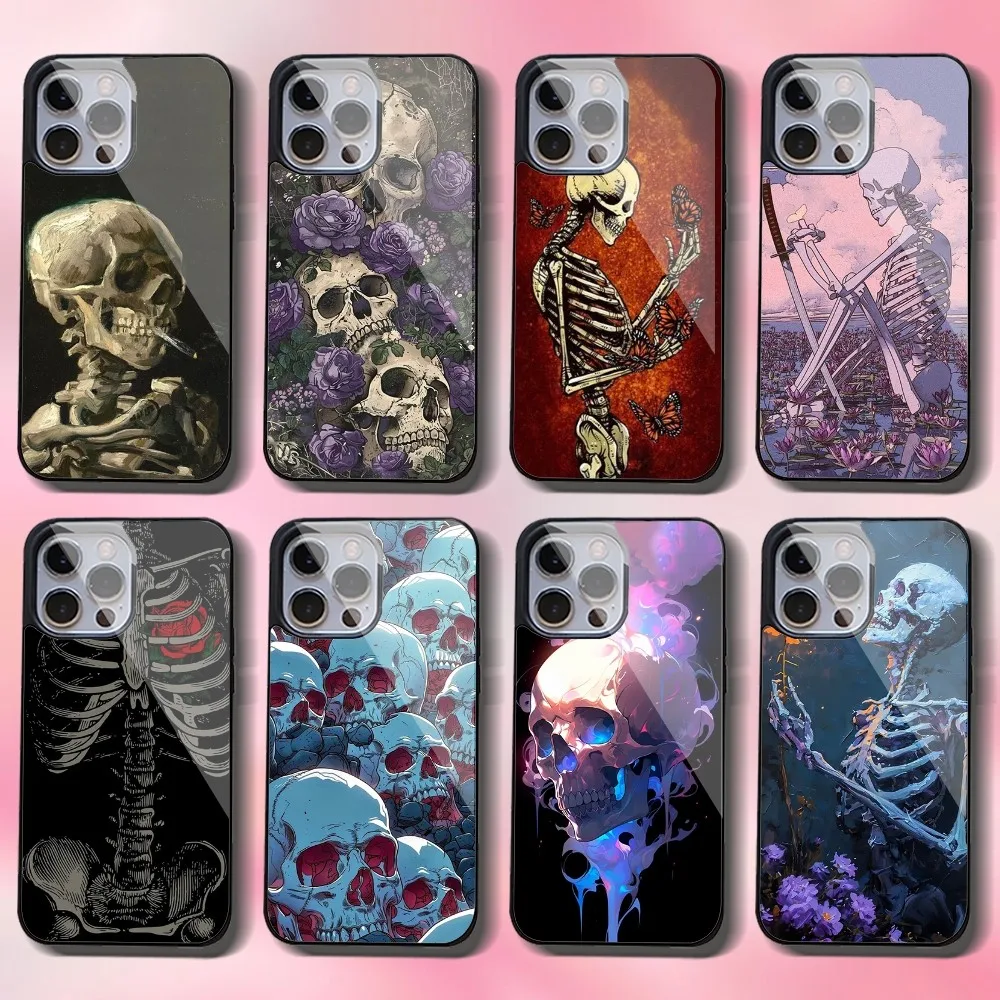 Skeleton Phone Case For IPhone 16 15 14 13 Pro Max 11 12 Mini Alex Mirror For Magsafe Wireless Charging Cover
Skeleton Phone Case For IPhone 16 15 14 13 Pro Max 11 12 Mini Alex Mirror For Magsafe Wireless Charging Cover
