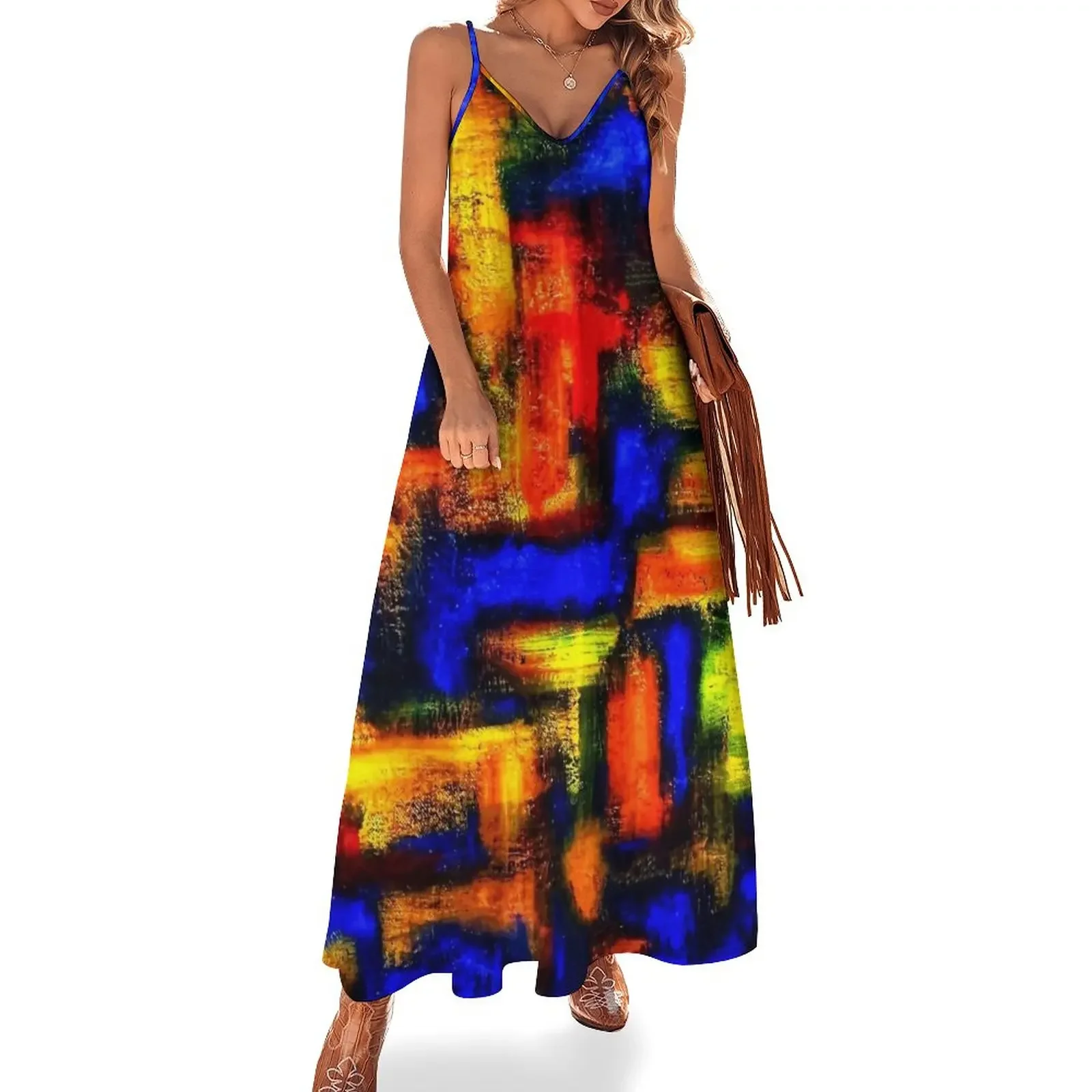 African Days, African Nights Sleeveless Dress women dress summer dresses womens 2025 Clothing female Dress
African Days, African Nights Sleeveless Dress women dress summer dresses womens 2025 Clothing female Dress