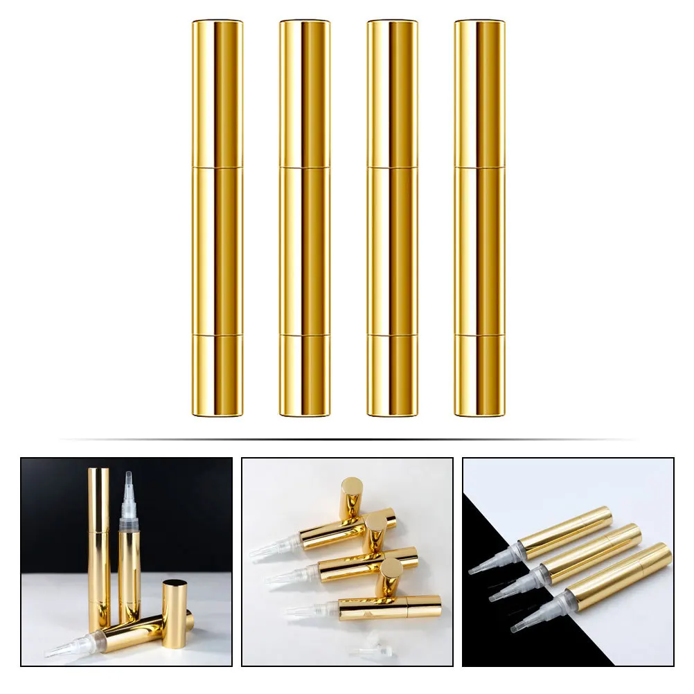 4pcs Empty Concealer Pen Tube For Lip Gloss Nail Oil Eyelash Growth Liquid Travel Size Leakproof Pp Container Makeup
4pcs Empty Concealer Pen Tube For Lip Gloss Nail Oil Eyelash Growth Liquid Travel Size Leakproof Pp Container Makeup