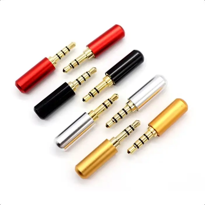 【10-1PCS】3.5mm Audio Connector 3/4 Poles Headphone Jack Male Plug Earphone Repair Cable Solder Wire DIY AUX 3.5 Jack Adapter
【10-1PCS】3.5mm Audio Connector 3/4 Poles Headphone Jack Male Plug Earphone Repair Cable Solder Wire DIY AUX 3.5 Jack Adapter