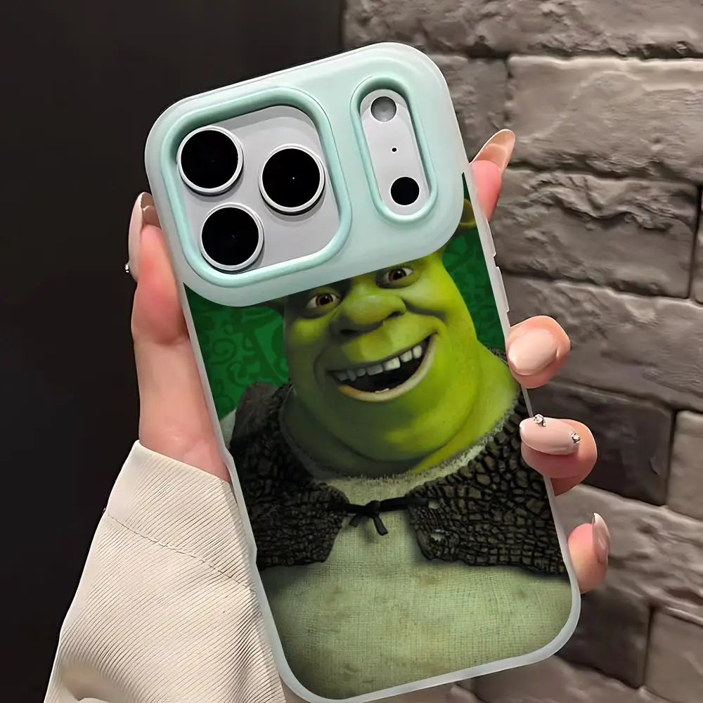 Cartoon S-Shrek Phone Case Dual-Layer Shockproof Phone Case for iPhone17promax 16 Soft TPU Inner PC Back
Cartoon S-Shrek Phone Case Dual-Layer Shockproof Phone Case for iPhone17promax 16 Soft TPU Inner PC Back