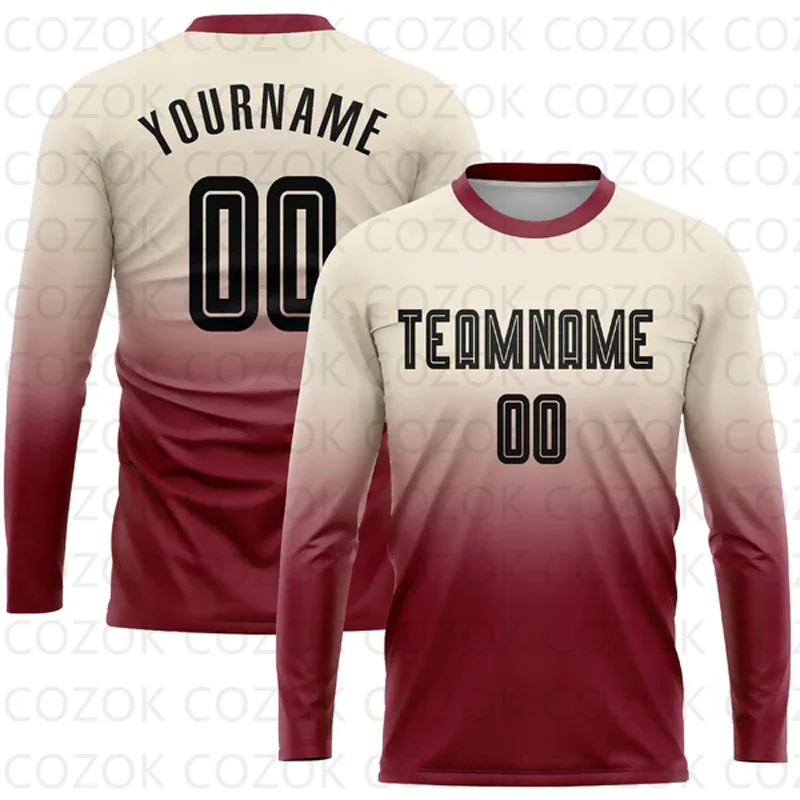 Custome Red Two Color Football Jersey for Men Women Unisex Football LongSleeves Athletic Tee Shirts
Custome Red Two Color Football Jersey for Men Women Unisex Football LongSleeves Athletic Tee Shirts