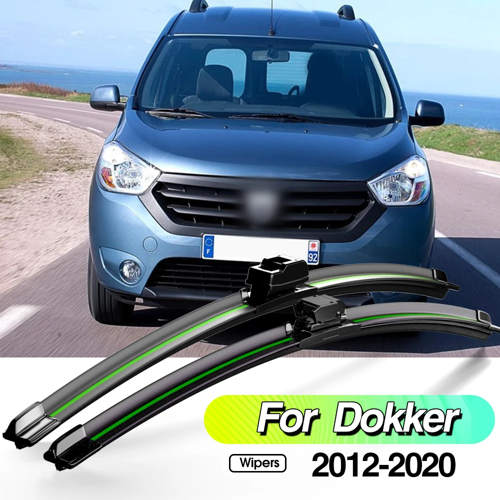 For Renault Dokker 2012-2020 2pcs Front Windshield Wiper Blades Windscreen Window Accessories 2013 2014 2015 2016 2017 2018 2019
For Renault Dokker 2012-2020 2pcs Front Windshield Wiper Blades Windscreen Window Accessories 2013 2014 2015 2016 2017 2018 2019