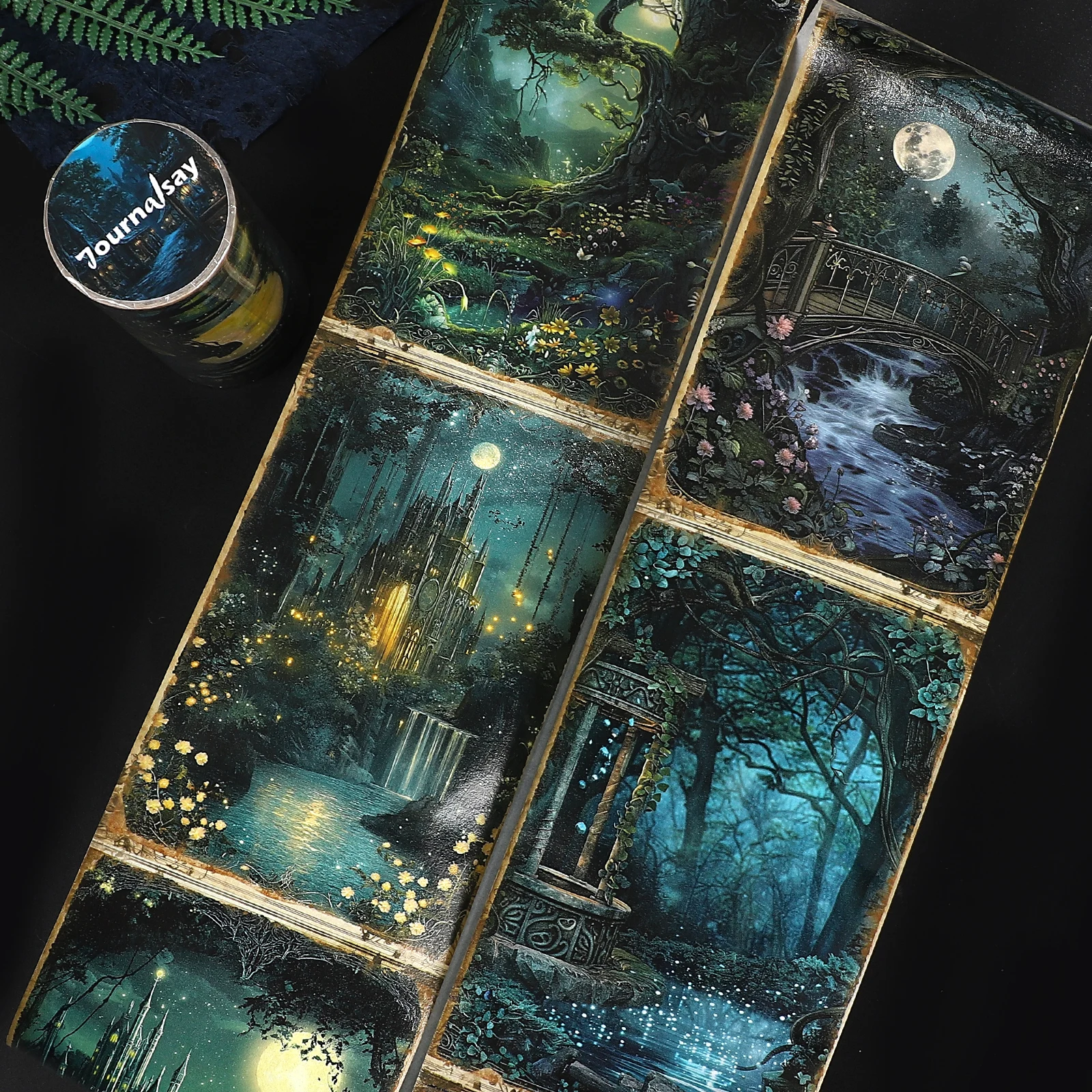 80mm*205cm Vintage Elven Forest Kingdom Light Landscape Washi Tape Creative DIY Journal Material Collage Scrapbooking Stationery
80mm*205cm Vintage Elven Forest Kingdom Light Landscape Washi Tape Creative DIY Journal Material Collage Scrapbooking Stationery