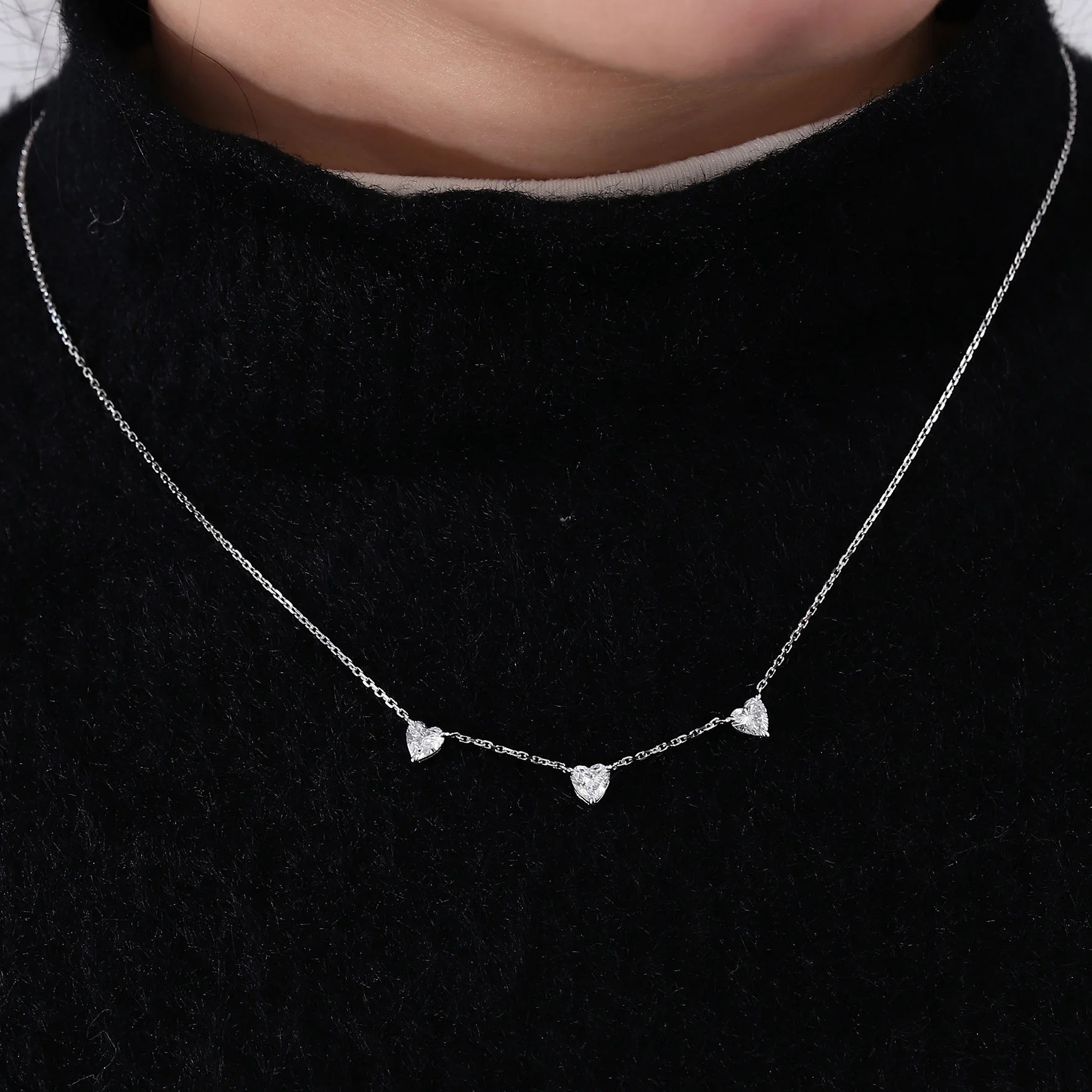 Provence Heart Pendant Necklace 14KGold DEF/VS lab diamonds Minimalist Cute Style Necklace Women Anniversaries Link Chain Custom
Provence Heart Pendant Necklace 14KGold DEF/VS lab diamonds Minimalist Cute Style Necklace Women Anniversaries Link Chain Custom