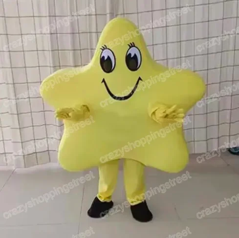 New Adult Hot Sale Foam Yellow Five Point Star Fancy Cartoon Mascot Costume Plush Christmas Fancy Dress Halloween Mascot Costume
New Adult Hot Sale Foam Yellow Five Point Star Fancy Cartoon Mascot Costume Plush Christmas Fancy Dress Halloween Mascot Costume