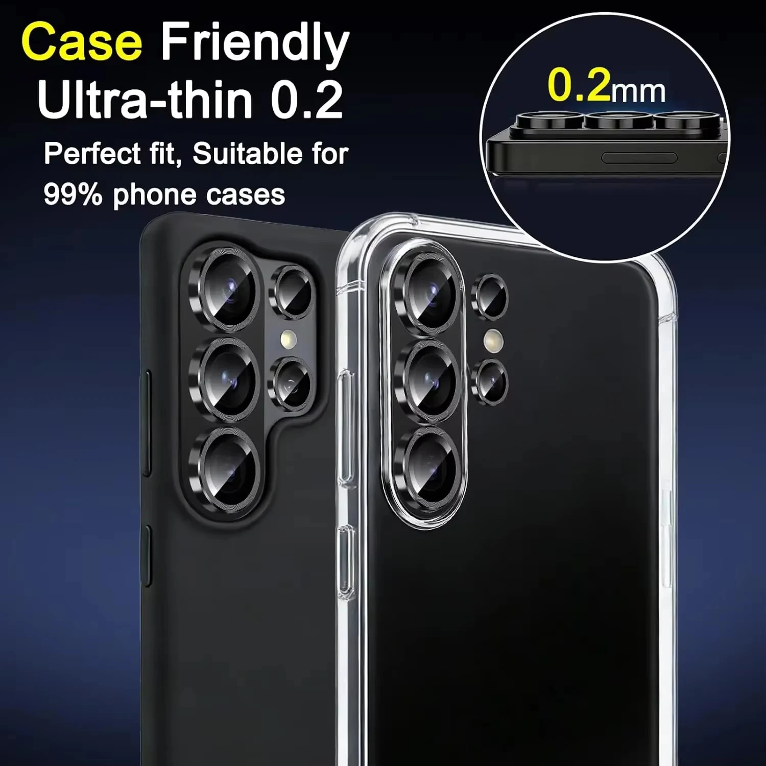 1-2PCS Metal Lens Ring Glass For Samsung Galaxy S26 S25 S24 S22 S23 Ultra Plus Camera Protector Cover For Samsung S26 Ultra Case 1-2PCS Metal Lens Ring Glass For Samsung Galaxy S26 S25 S24 S22 S23 Ultra Plus Camera Protector Cover For Samsung S26 Ultra Case
