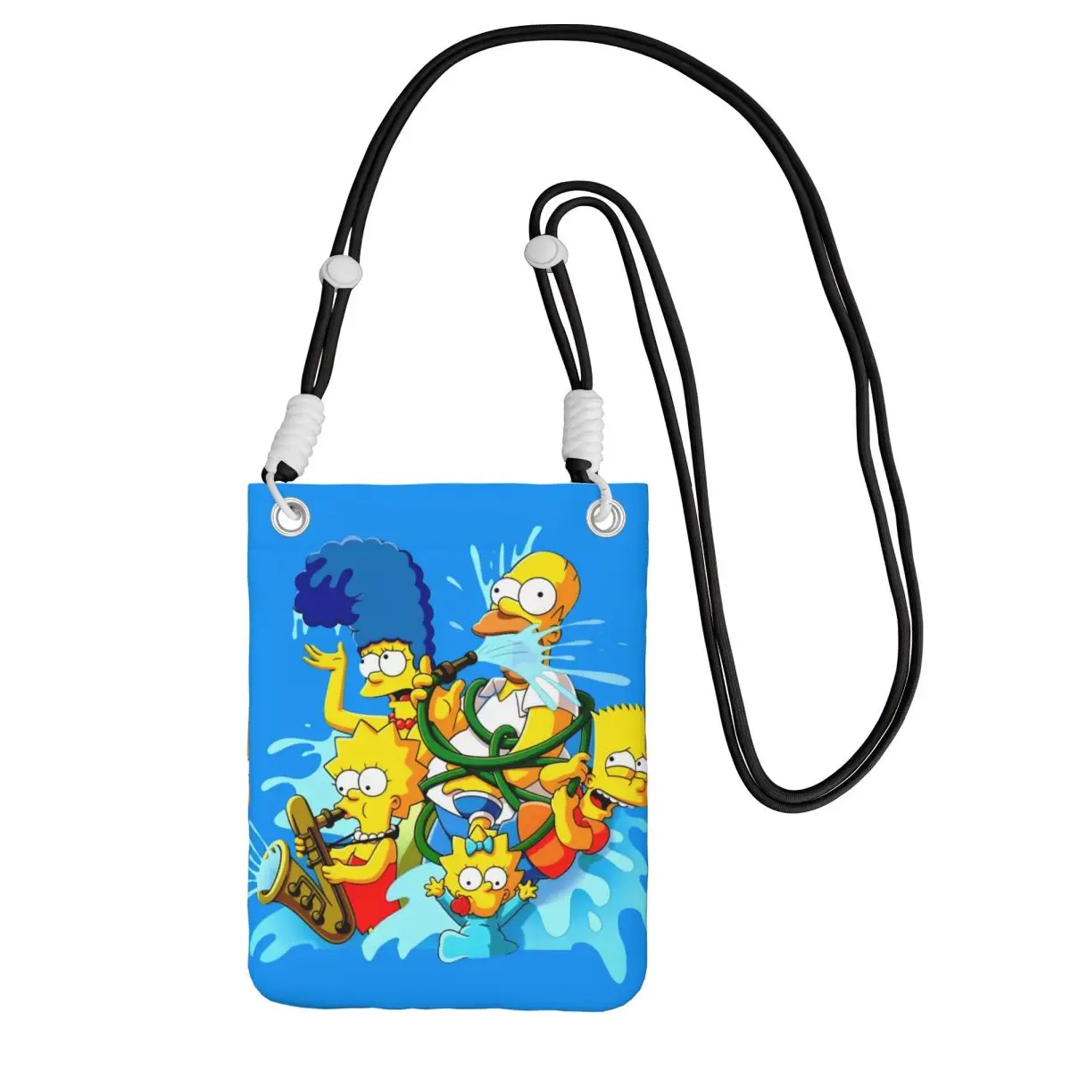 Custom Casual Simpsons Mobile Phone Bag Men Women Comedy Cartoons Shoulder Crossbody Bag Shopping Adjustable Length
Custom Casual Simpsons Mobile Phone Bag Men Women Comedy Cartoons Shoulder Crossbody Bag Shopping Adjustable Length