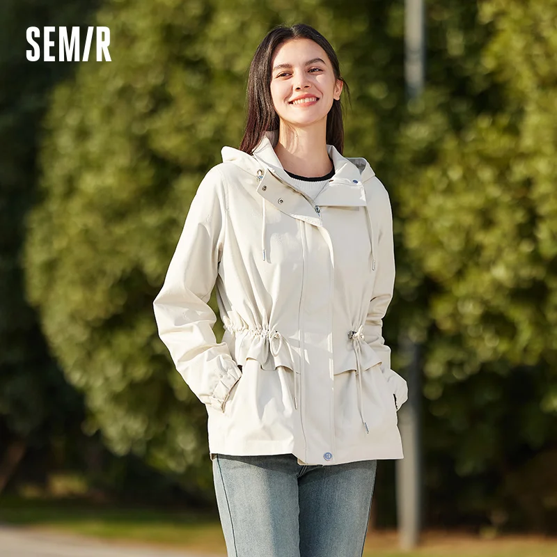 Semir Верхняя одежда Женский топ с капюшоном и квадратными плечами, утягивающий повседневный стиль, весенняя модная свободная куртка с тремя защитными плечами
Semir Верхняя одежда Женский топ с капюшоном и квадратными плечами, утягивающий повседневный стиль, весенняя модная свободная куртка с тремя защитными плечами