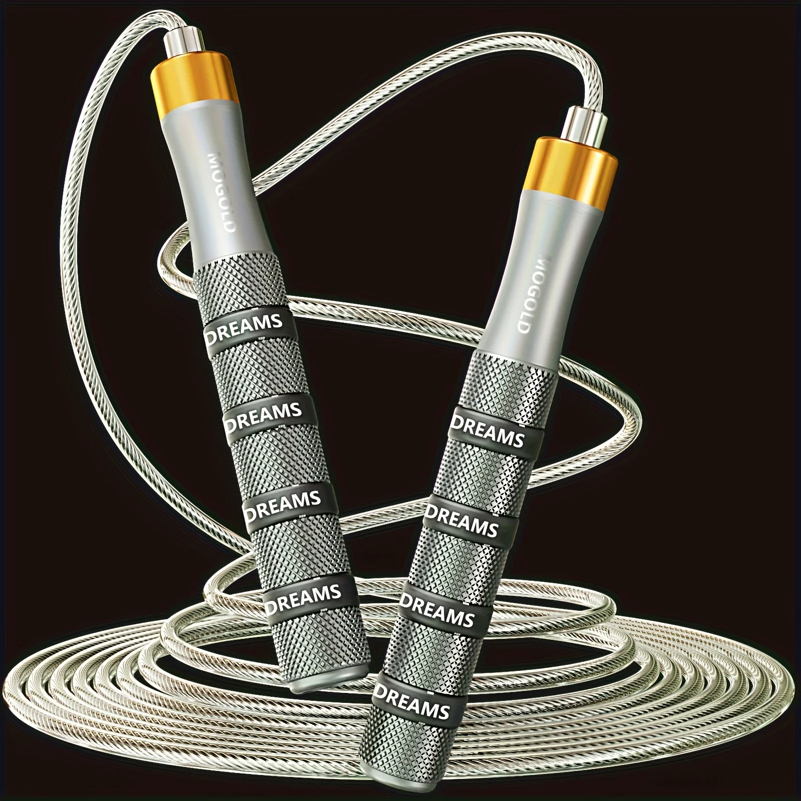 20MOGOLD Adjustable High Speed Jump Rope – Tangle-Free, Aluminum Alloy, Red, Self-Locking, No Screw, with Storage Bag
20MOGOLD Adjustable High Speed Jump Rope – Tangle-Free, Aluminum Alloy, Red, Self-Locking, No Screw, with Storage Bag