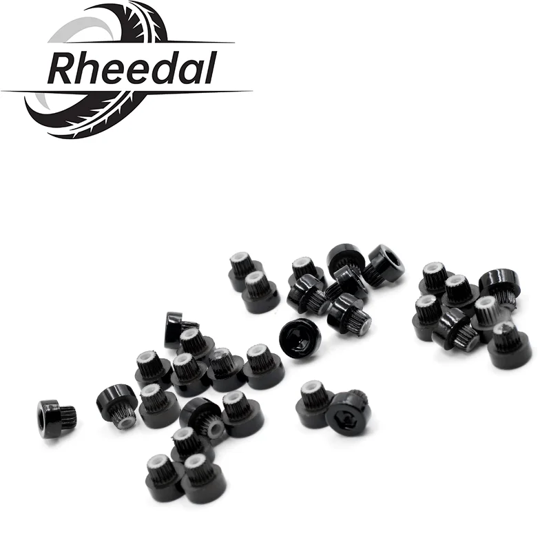 Rheedal 25Pcs 6.17mm/0.24in Rim Lip Rivets Nuts Tire Rim Cover Protector Decorations Car Styling Car Wheel Decoration Rivets ABS
Rheedal 25Pcs 6.17mm/0.24in Rim Lip Rivets Nuts Tire Rim Cover Protector Decorations Car Styling Car Wheel Decoration Rivets ABS