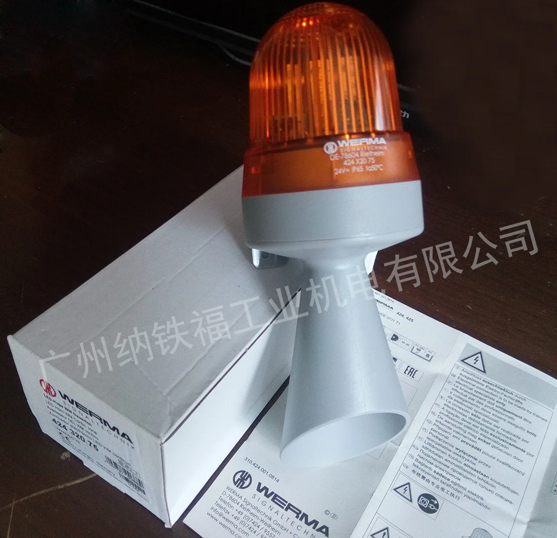 2025 WERMA Sound And Light Combination Alarm 424 320 75 Original And Genuine
2025 WERMA Sound And Light Combination Alarm 424 320 75 Original And Genuine