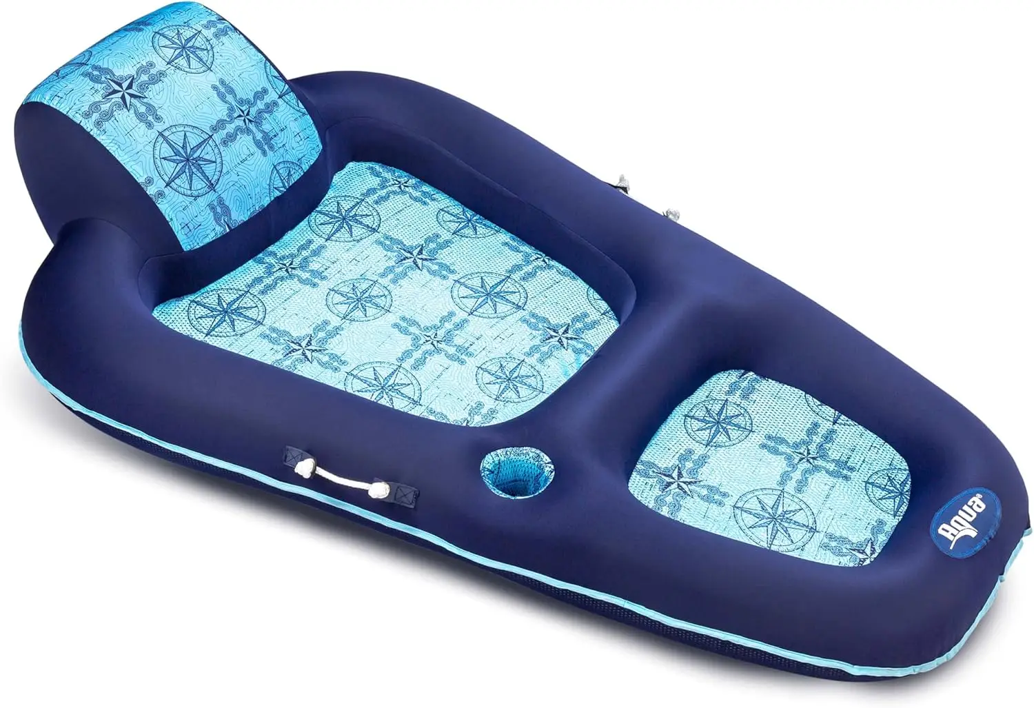 Luxury Water Lounge, X- , Inflatable Pool Float with Headrest, Backrest & Footrest, Navy/Light Blue
Luxury Water Lounge, X- , Inflatable Pool Float with Headrest, Backrest & Footrest, Navy/Light Blue