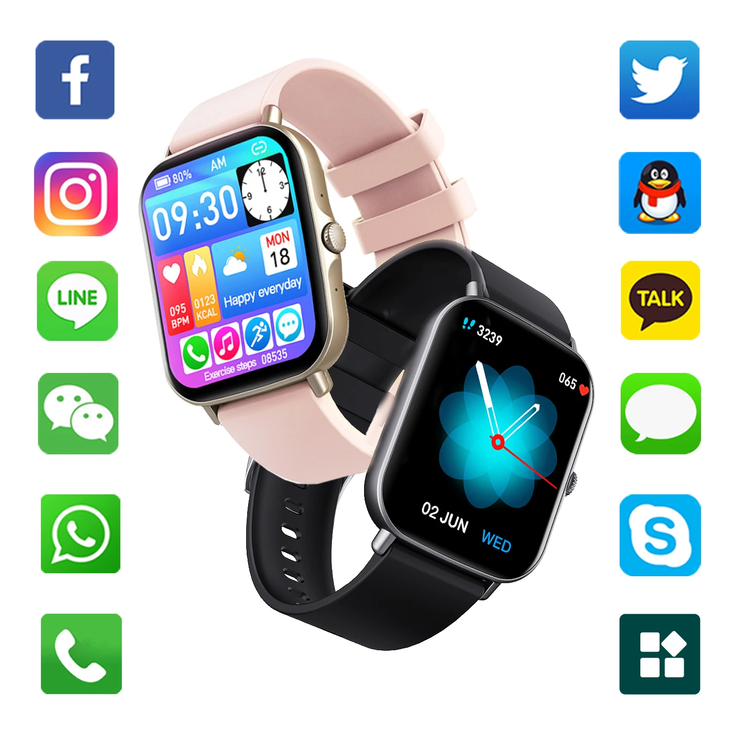 Thermometer Bluetooth hands-free call smart watch relogio masculino full touch screen sports smart watch Reloj homebre Bracelet
Thermometer Bluetooth hands-free call smart watch relogio masculino full touch screen sports smart watch Reloj homebre Bracelet