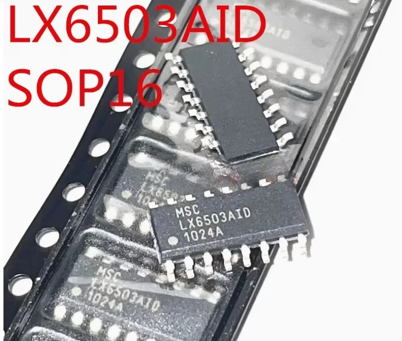 6PCS New original LX6503AID LX6503 SOP16 (Electronic Component)
6PCS New original LX6503AID LX6503 SOP16 (Electronic Component)