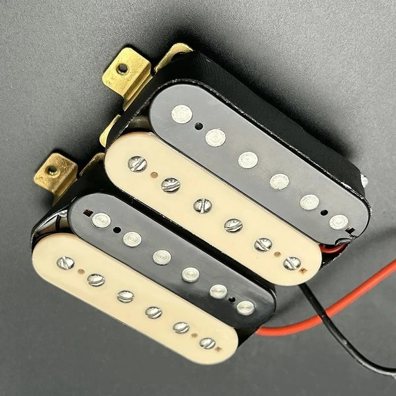 HH Humbucker Звукосниматели с предварительной проводкой и 3-позиционным переключателем 500K Потенциометр 1T1V Жгут проводов для гитары Зебра
HH Humbucker Звукосниматели с предварительной проводкой и 3-позиционным переключателем 500K Потенциометр 1T1V Жгут проводов для гитары Зебра