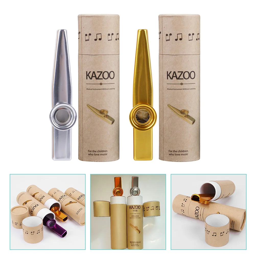 Kazoo Sturdy Funny Toy Ukulele Partner Guitar Accompaniment Instrument Metal Kazoos Accessory
Kazoo Sturdy Funny Toy Ukulele Partner Guitar Accompaniment Instrument Metal Kazoos Accessory