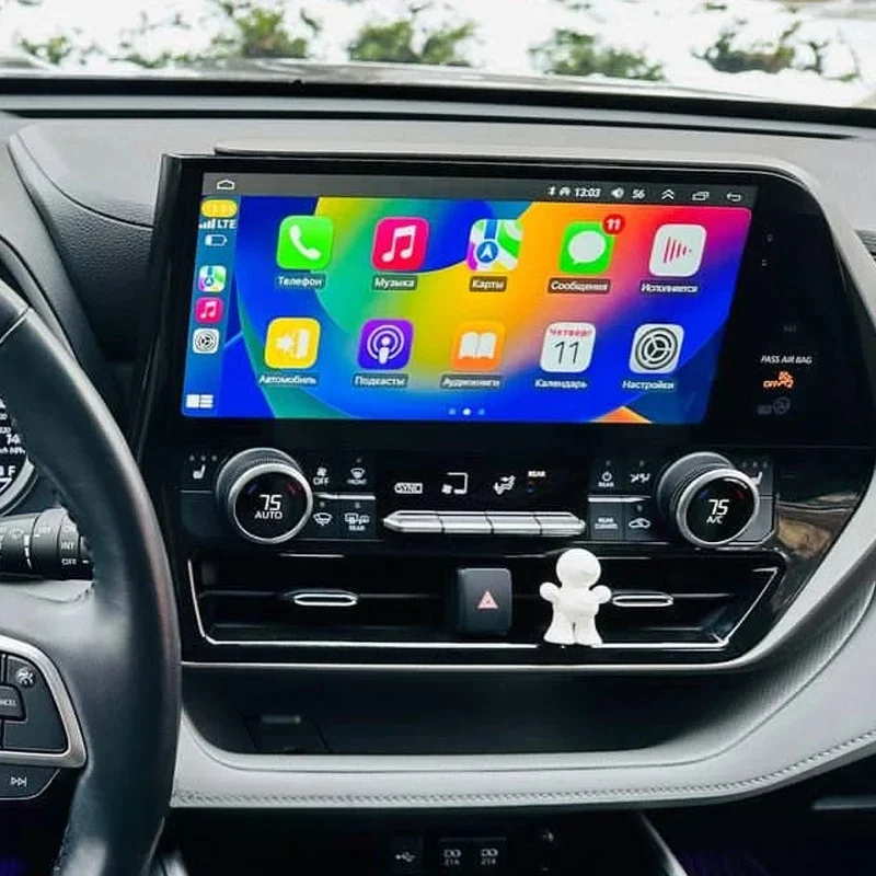For TOYOTA Highlander 2022 CROWN KLUGER CarPlay Car Radio Autoradio 12.3inch Stereo Multimedia Player GPS Android 13 Qled Screen
For TOYOTA Highlander 2022 CROWN KLUGER CarPlay Car Radio Autoradio 12.3inch Stereo Multimedia Player GPS Android 13 Qled Screen