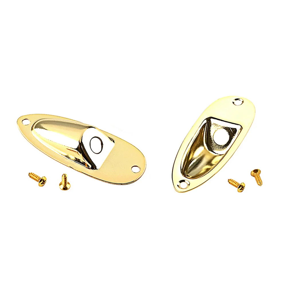 Guitar Jack Plate Durable Electric Accessory Golden Replacement Wear Resistant Practical Output Jack Metal Sturdy Guitar Part
Guitar Jack Plate Durable Electric Accessory Golden Replacement Wear Resistant Practical Output Jack Metal Sturdy Guitar Part