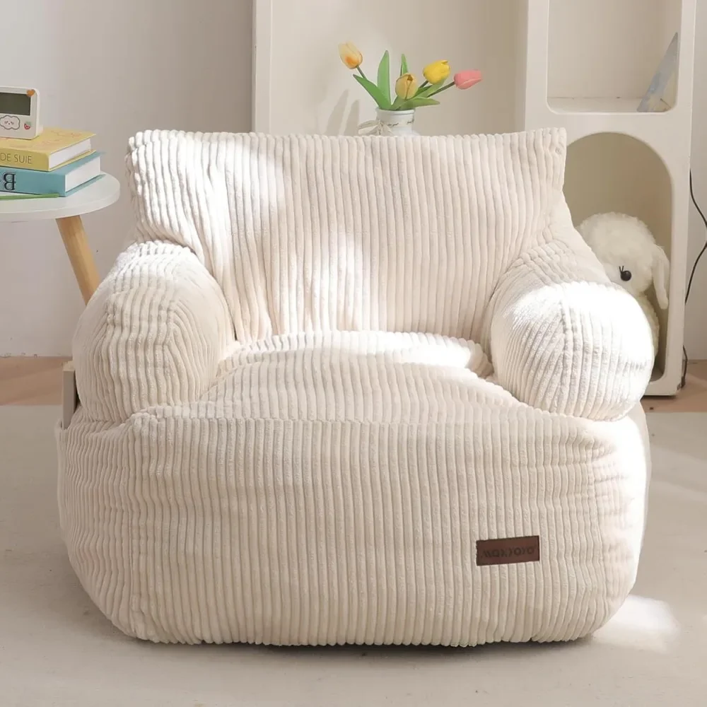 Kids Bean Bag Chair, Stuffed Toddler Bean Bag Sofa with Filler Bean Bag Chair, Lazy Sofa with Pocket Floor Chair
Kids Bean Bag Chair, Stuffed Toddler Bean Bag Sofa with Filler Bean Bag Chair, Lazy Sofa with Pocket Floor Chair