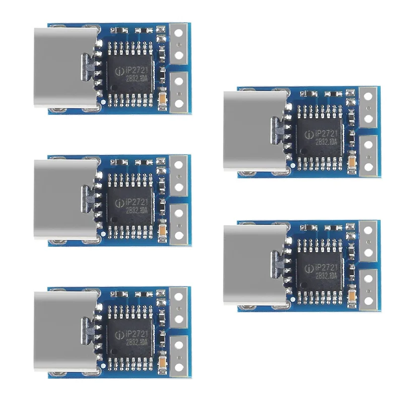5 PCS PDC004-PD PD Decoy Module USB-C PD 20V DC Fixed Voltage Power Trigger Module 5A Type-C Female Input for Notebook
5 PCS PDC004-PD PD Decoy Module USB-C PD 20V DC Fixed Voltage Power Trigger Module 5A Type-C Female Input for Notebook