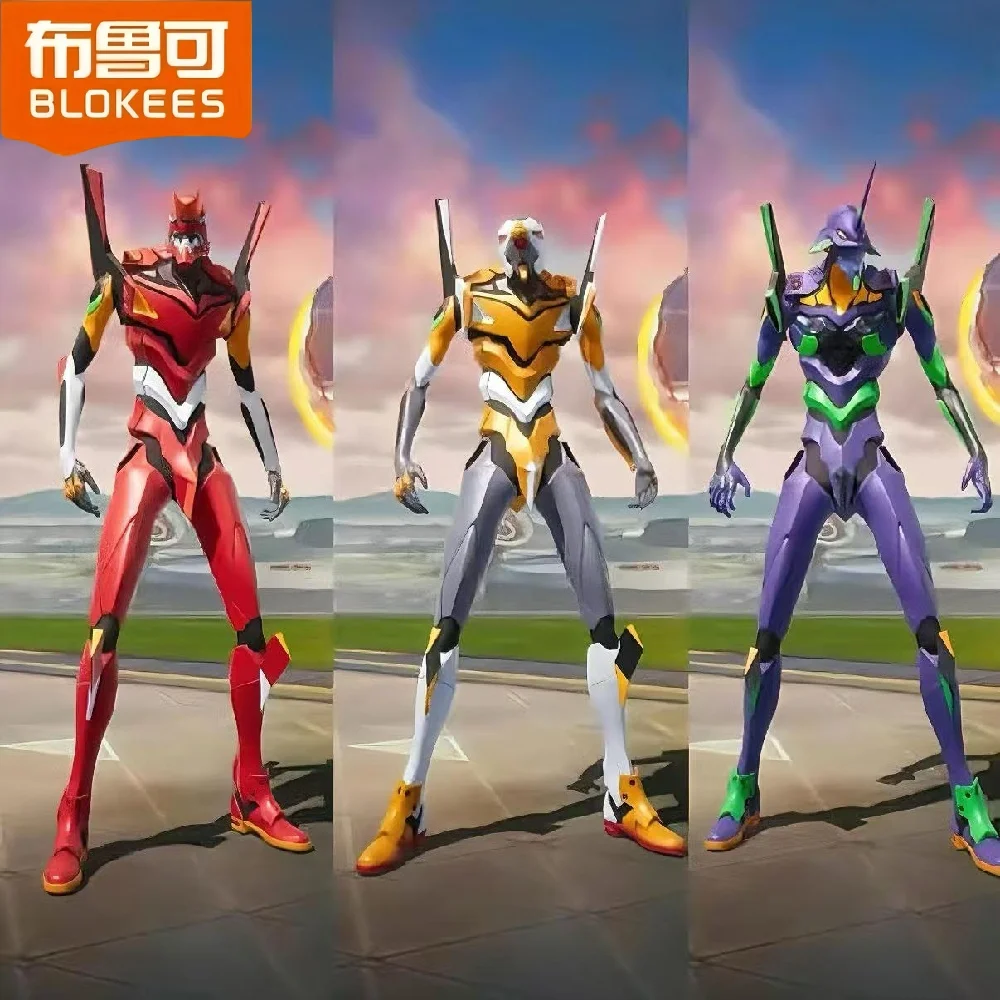 НОВАЯ аниме-фигурка BLOKEES EVA Neon Genesis EVANGELION, фигурки EVA00 01 02 03, прототип Ayanami Rei, сборная модель, комплект куклы в подарок 
НОВАЯ аниме-фигурка BLOKEES EVA Neon Genesis EVANGELION, фигурки EVA00 01 02 03, прототип Ayanami Rei, сборная модель, комплект куклы в подарок