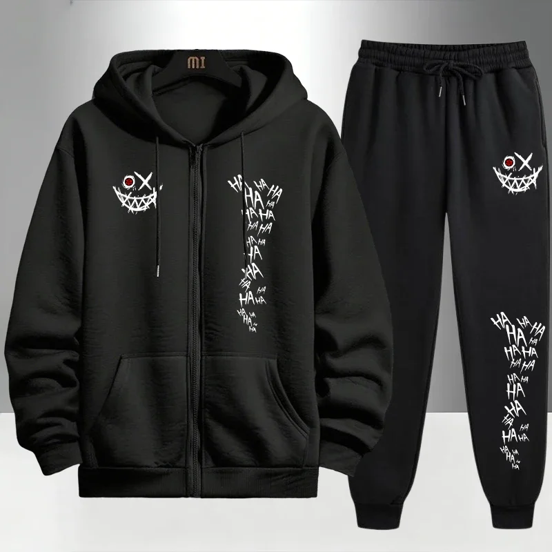 2026 New Trend Men's Tracksuit Zipper Hoodie and Sweatpants Urban Casual Fashion Outerwear Sets Autumn Winter Male Sports Outfit
2026 New Trend Men's Tracksuit Zipper Hoodie and Sweatpants Urban Casual Fashion Outerwear Sets Autumn Winter Male Sports Outfit