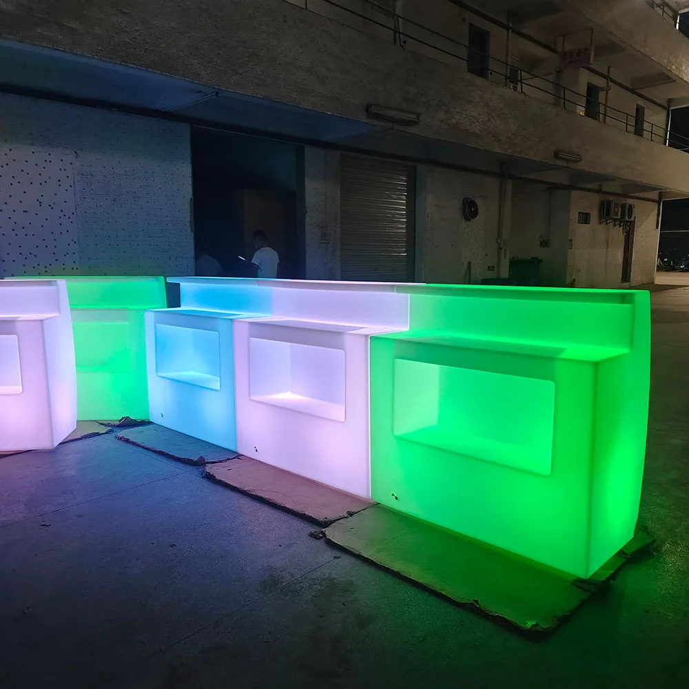 Modern Round Curve Illuminated Mobile Bar Cabinet Home Bar Counter Commercial Restaurant Nightclub Bar Counter
Modern Round Curve Illuminated Mobile Bar Cabinet Home Bar Counter Commercial Restaurant Nightclub Bar Counter