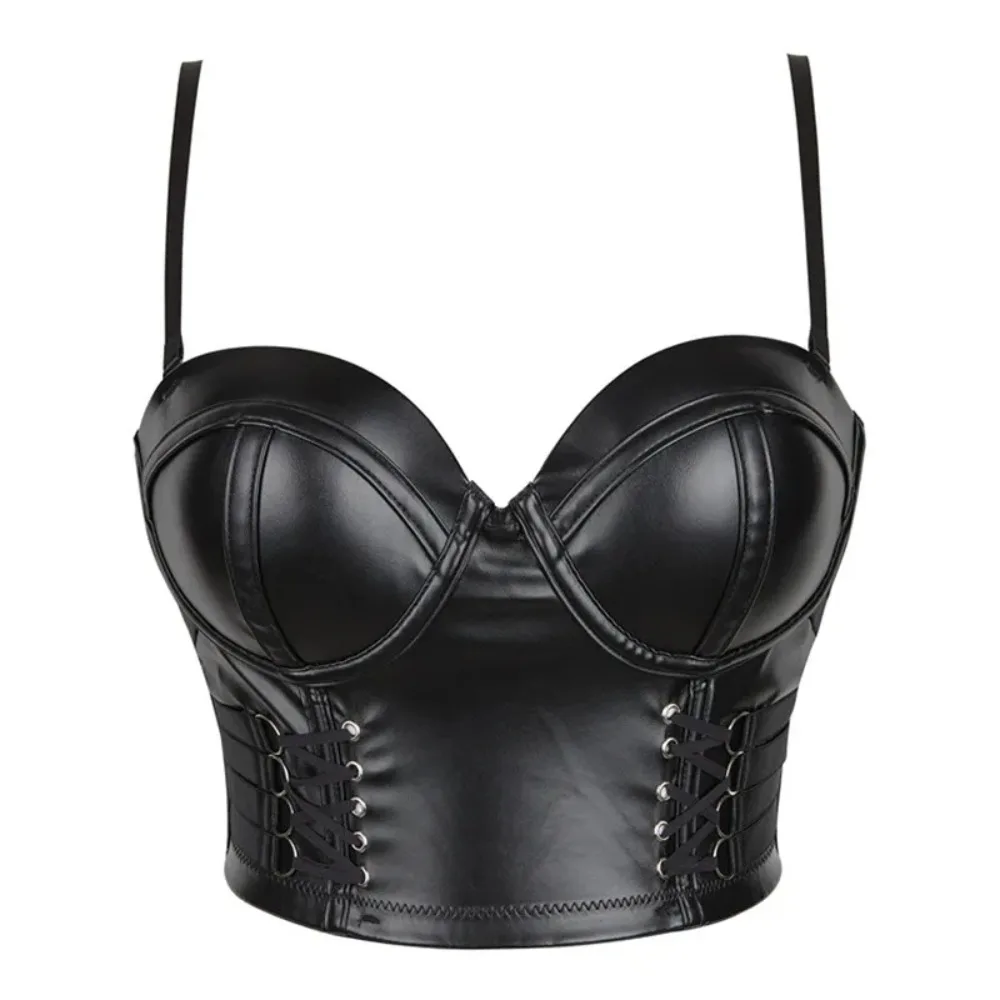 Women Waist Trainer Corset Bustiers Corset Sexy Leather Clothing Corselet Top Push Up Bras Women Bra
Women Waist Trainer Corset Bustiers Corset Sexy Leather Clothing Corselet Top Push Up Bras Women Bra